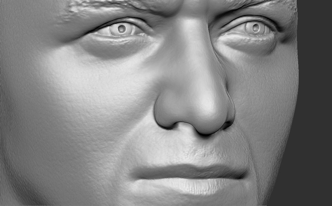 James McAvoy bust for 3D printing 3D print model_23