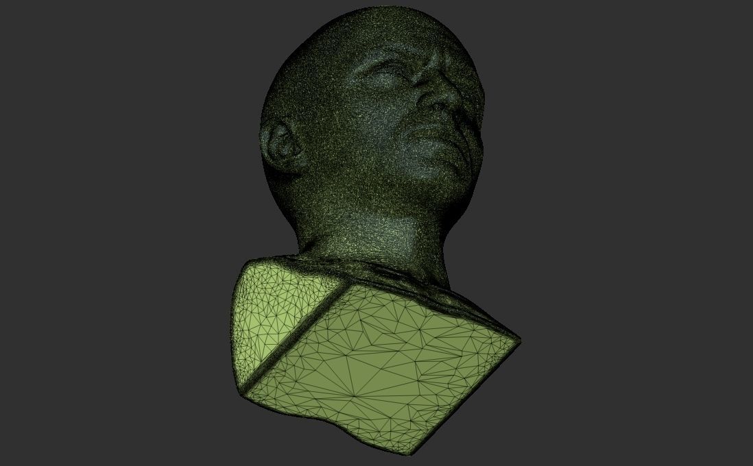 James McAvoy bust for 3D printing 3D print model_31