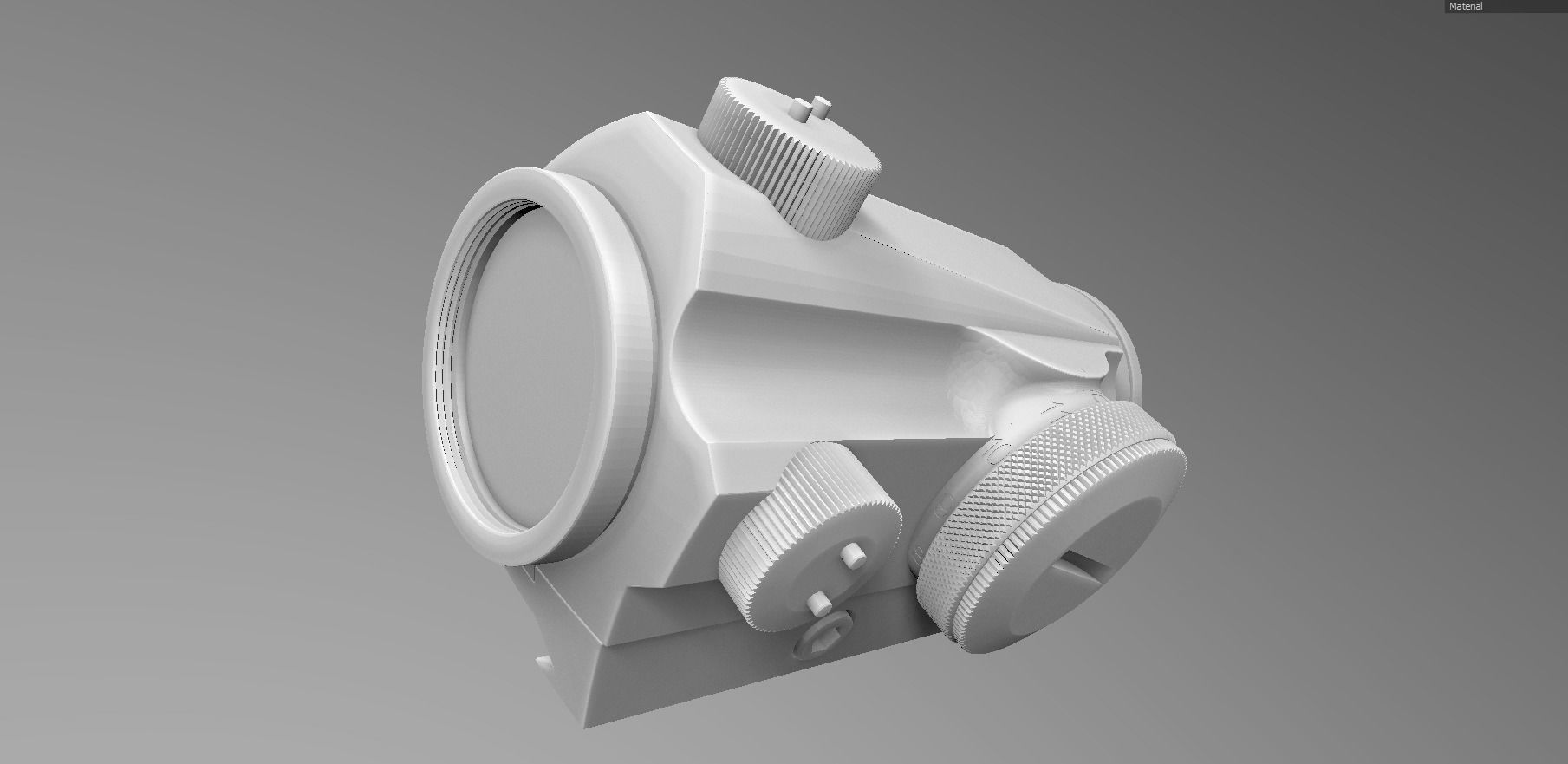 AK 74M SPETSNAZ AAA 3D MODEL Low-poly 3D model_8