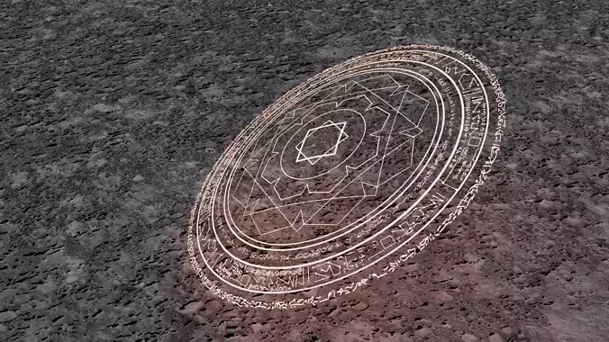 Doctor Strange Spell 3D Model 3D model