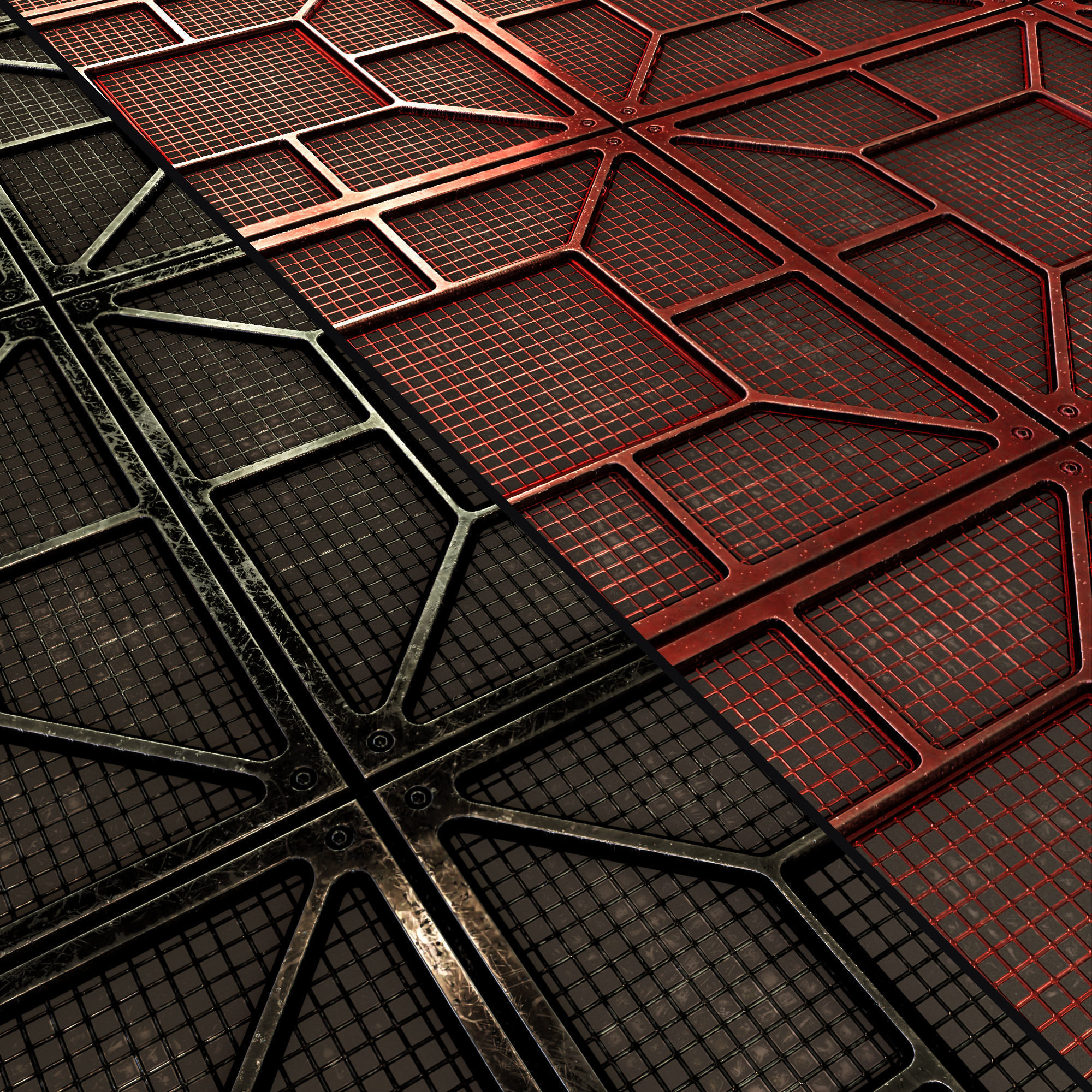 Metal Floor PBR Material Vol 01 Texture_1