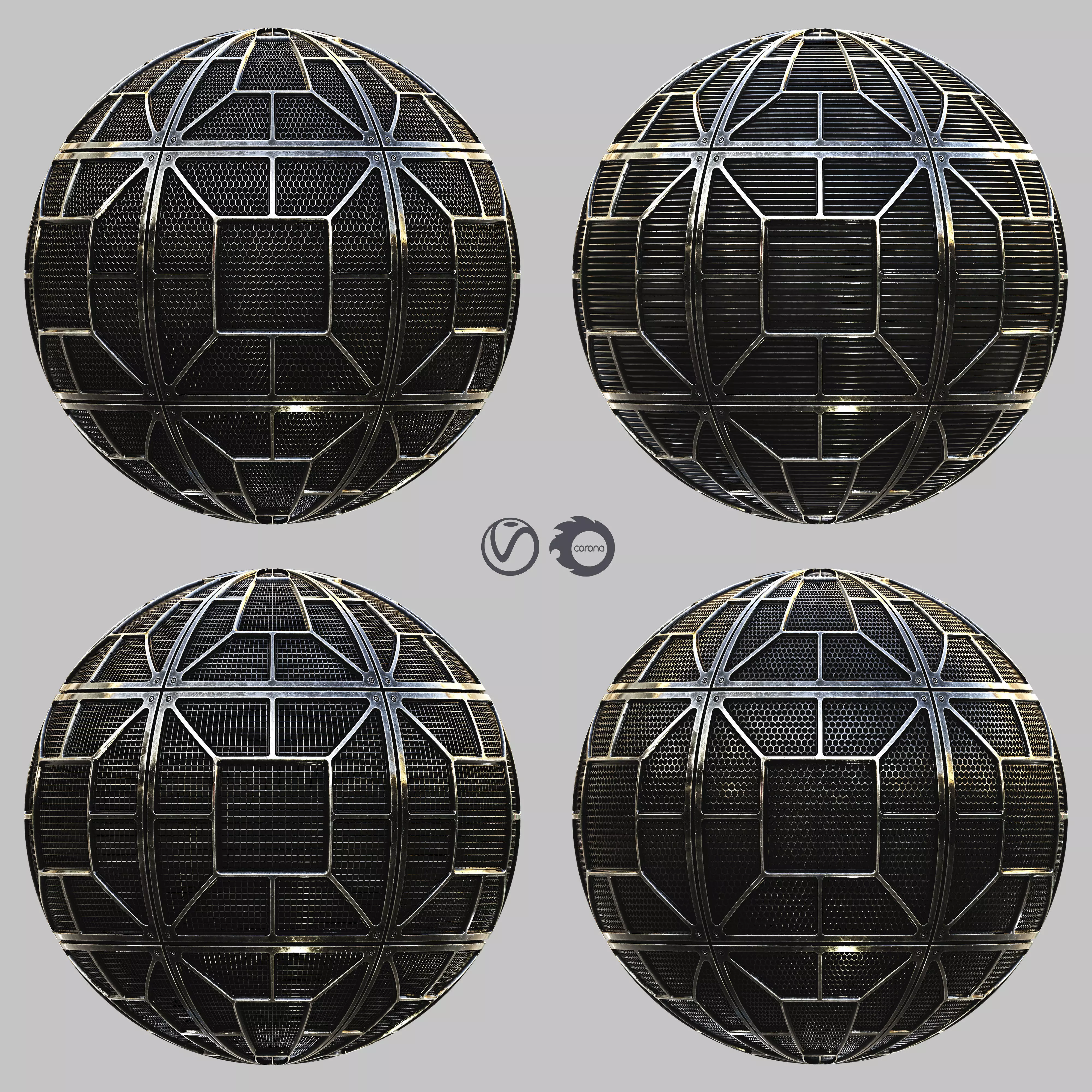 Metal Floor PBR Material Vol 01 Texture_0