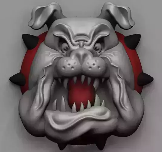 Bulldog head