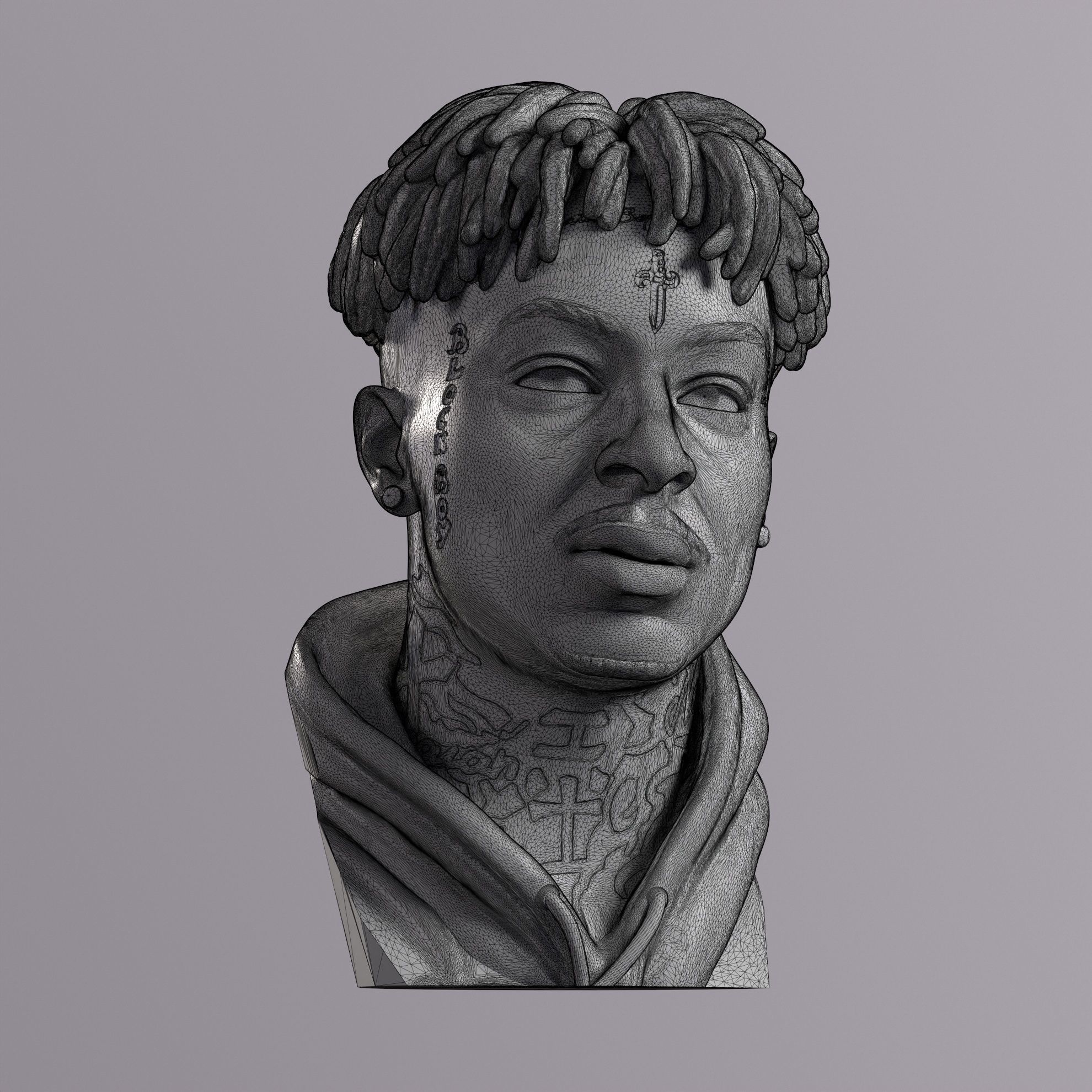 21 Savage 3D print model_7