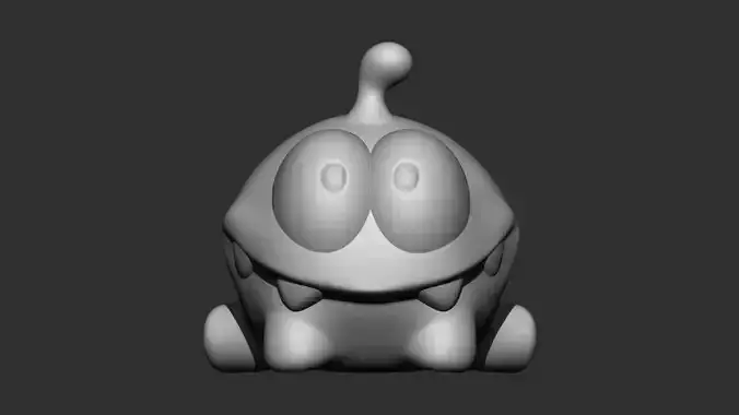 cute character 3d print model  3D print model