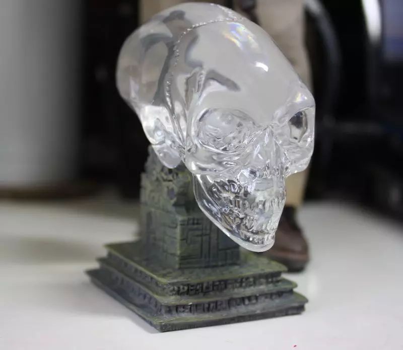 3D model of the Crystal Skull figurine 3D print model_0