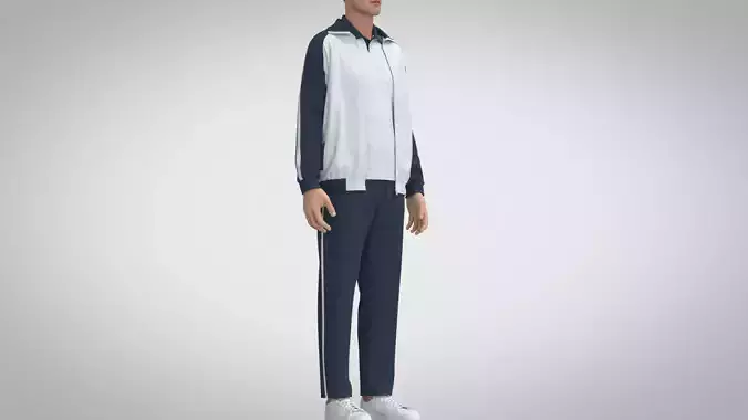 Tracksuit track suit 3D model