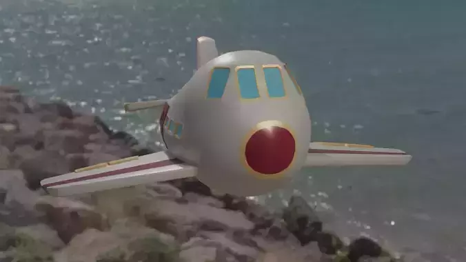 stylized airplane