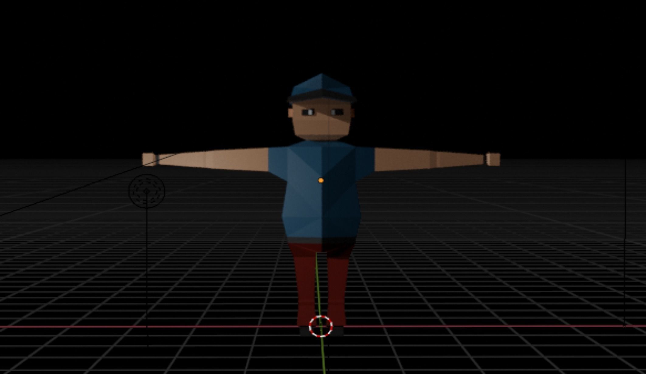 My Ch Low-poly 3D model_1