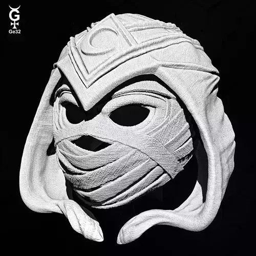 MOON KNIGHT CAT - MASK 3D print model