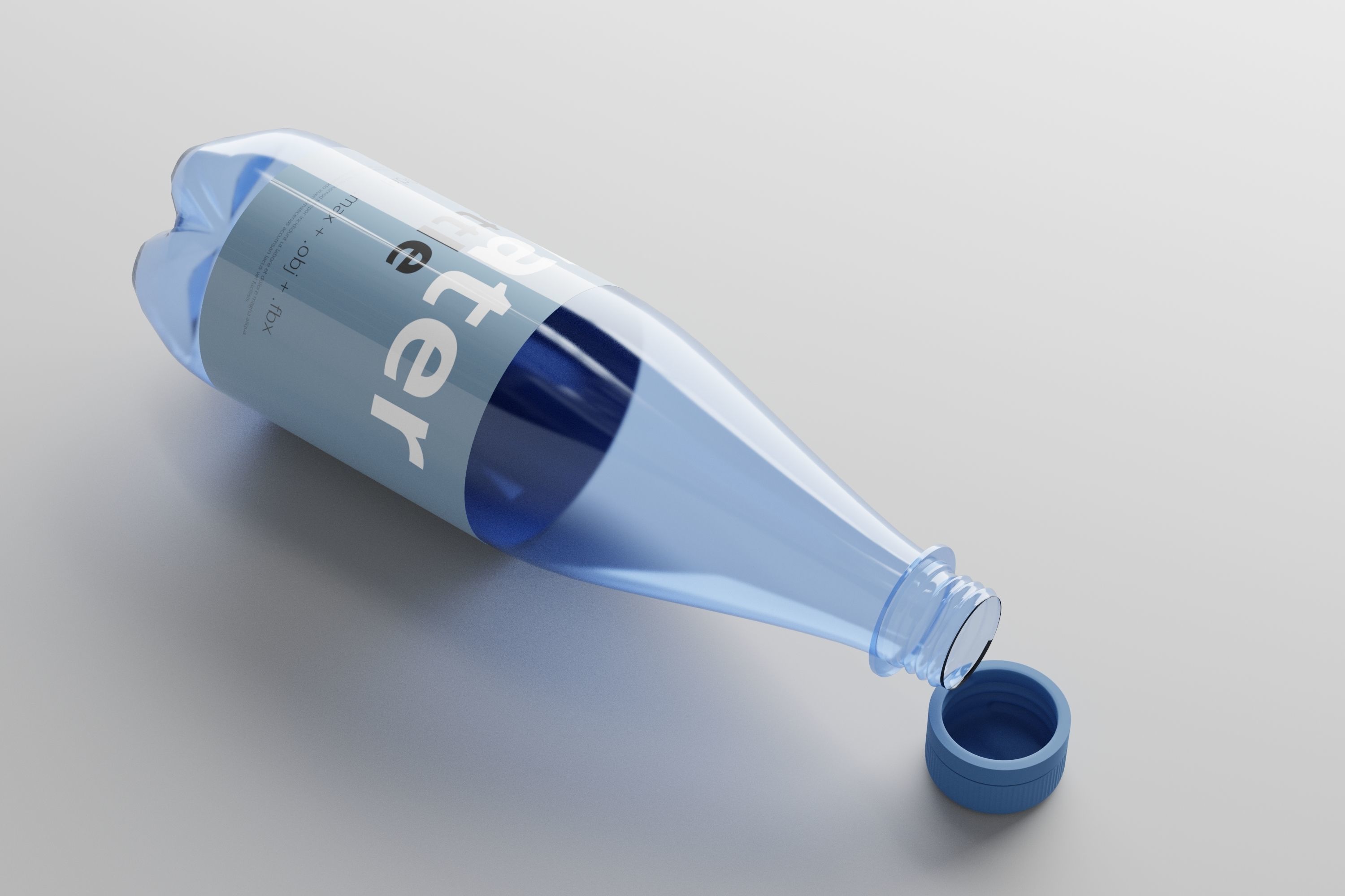 Water Bottle 3D model_3