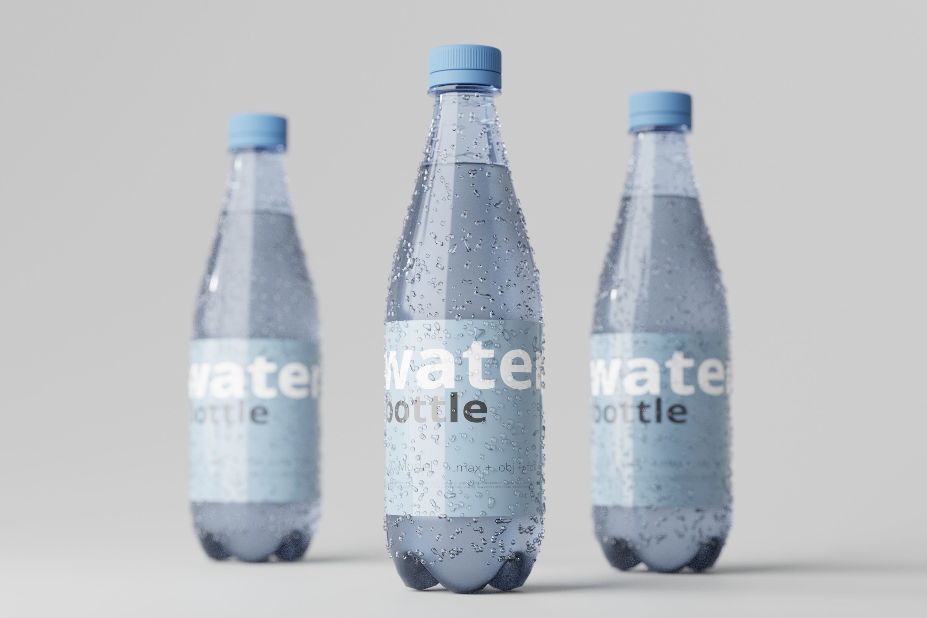 Water Bottle 3D model_5