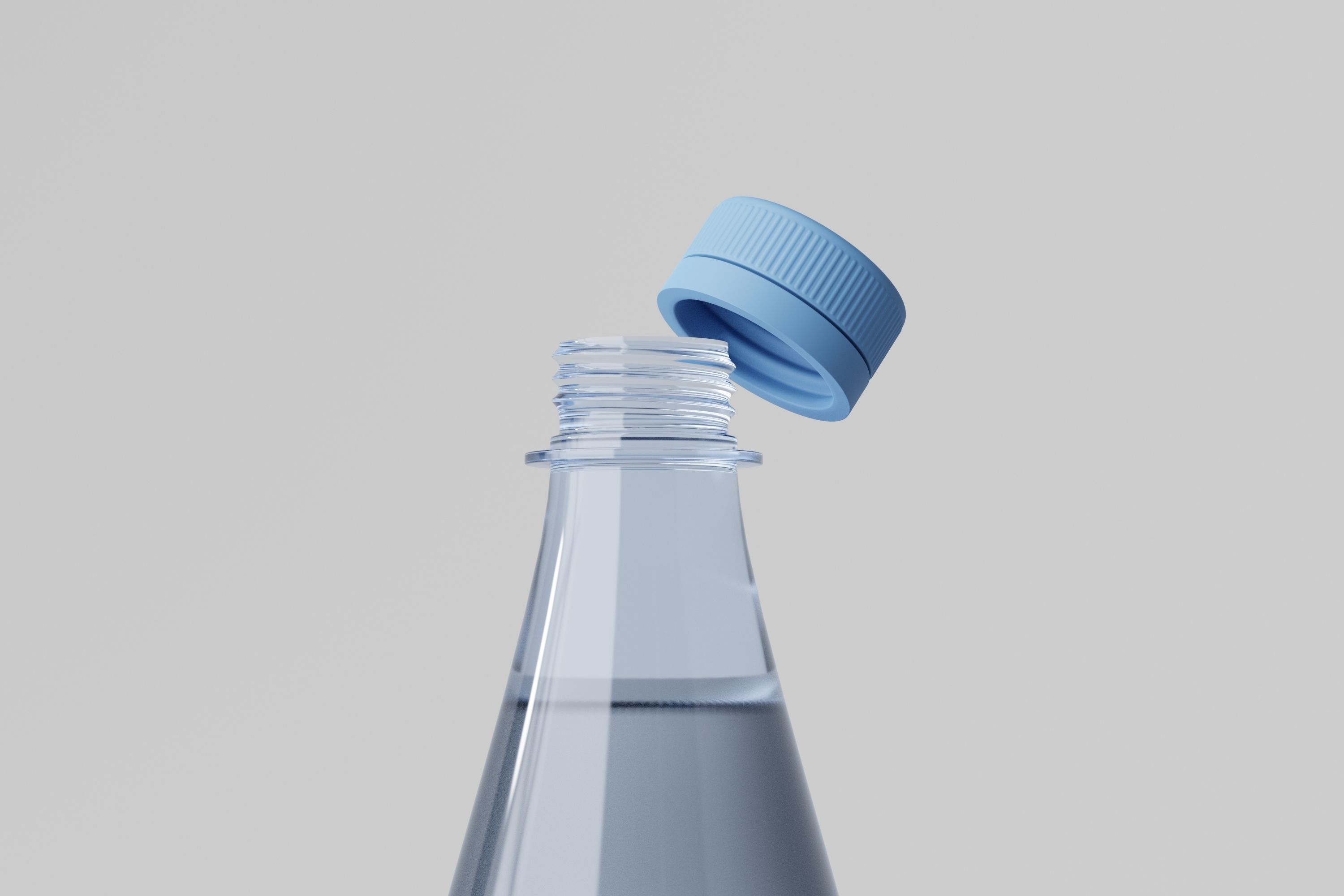 Water Bottle 3D model_2