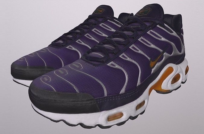 NIKE AIR TN PLUS SHOES PBR Low-poly 3D model
