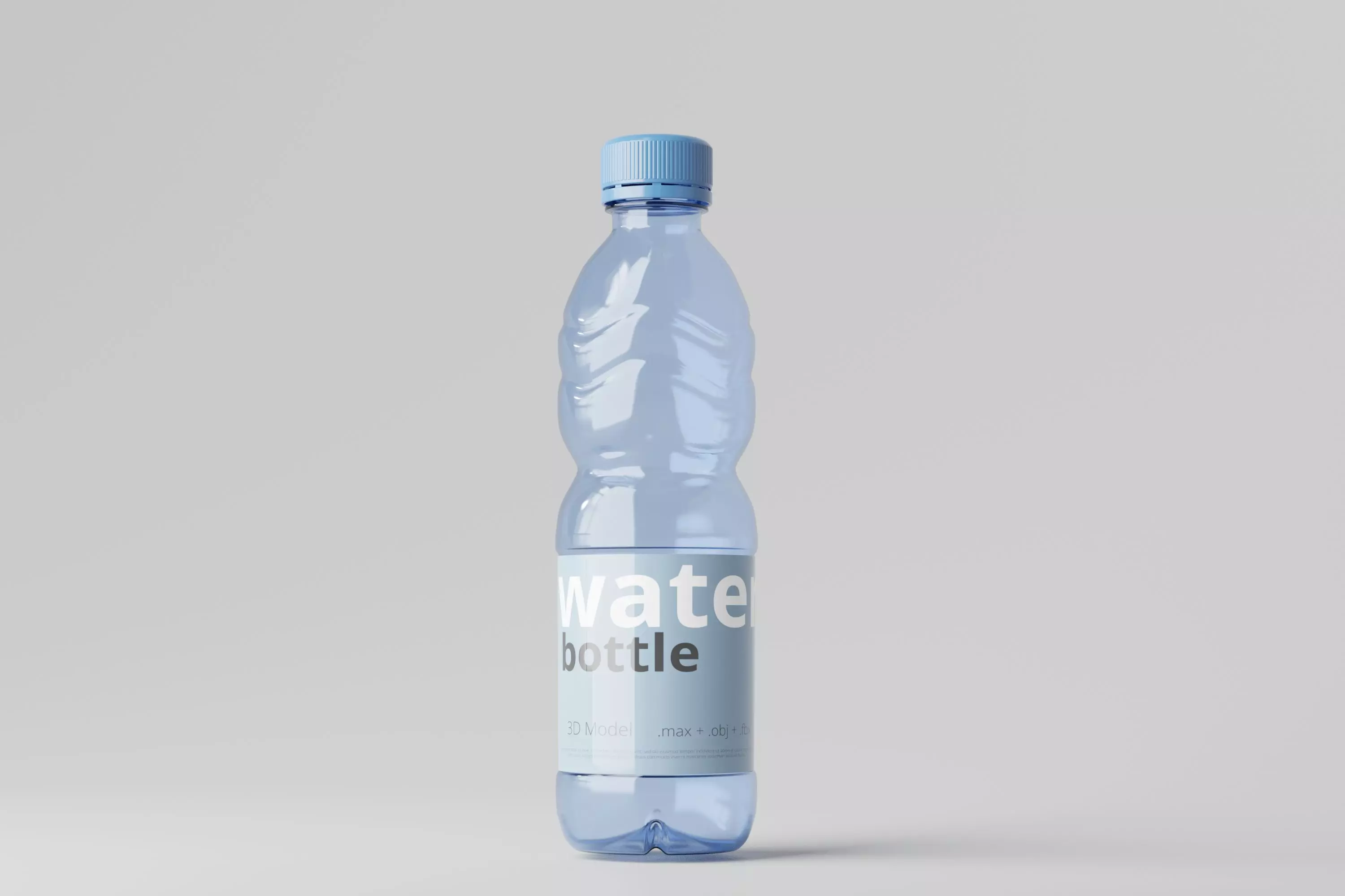 Water Bottle 3D model_0
