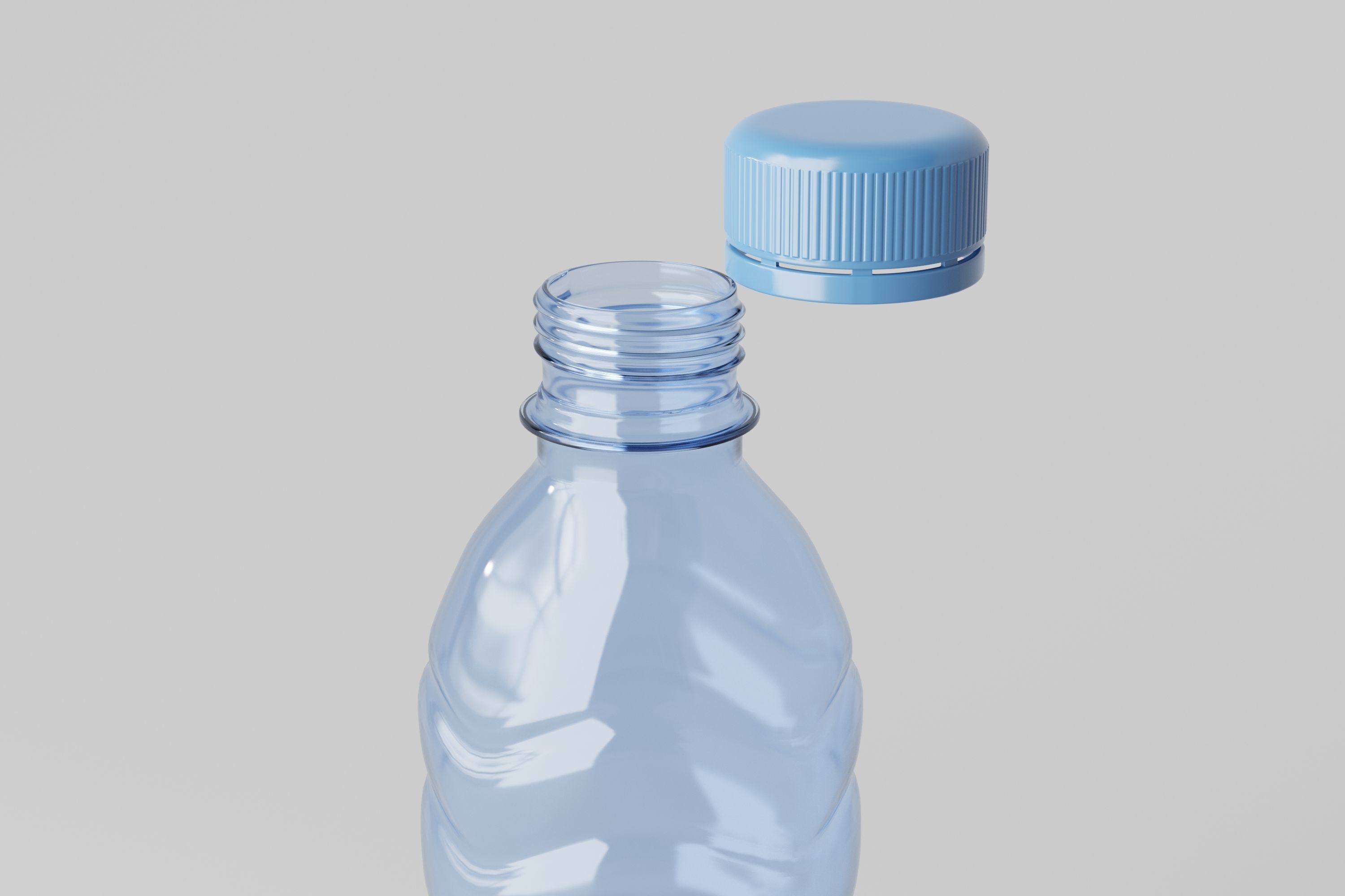 Water Bottle 3D model_3