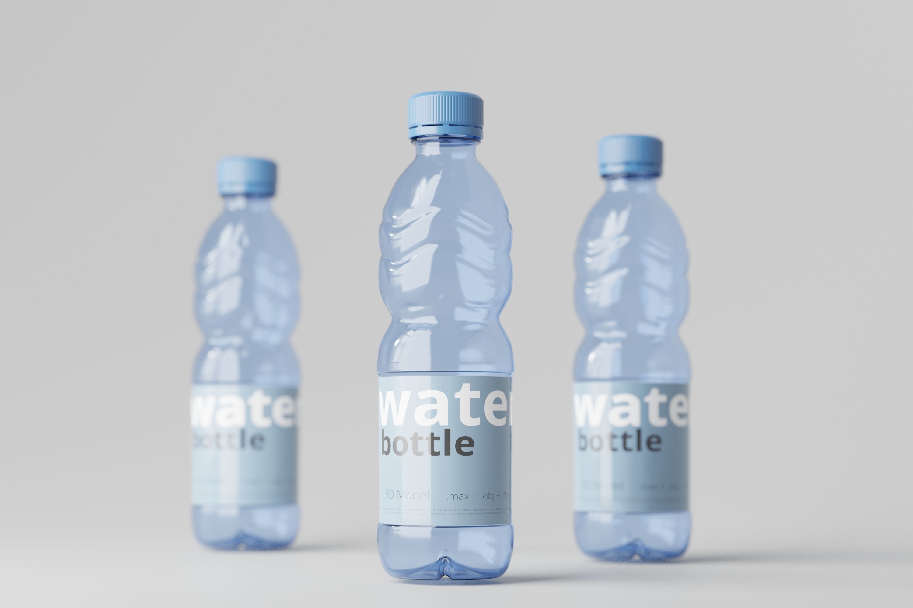 Water Bottle 3D model_5