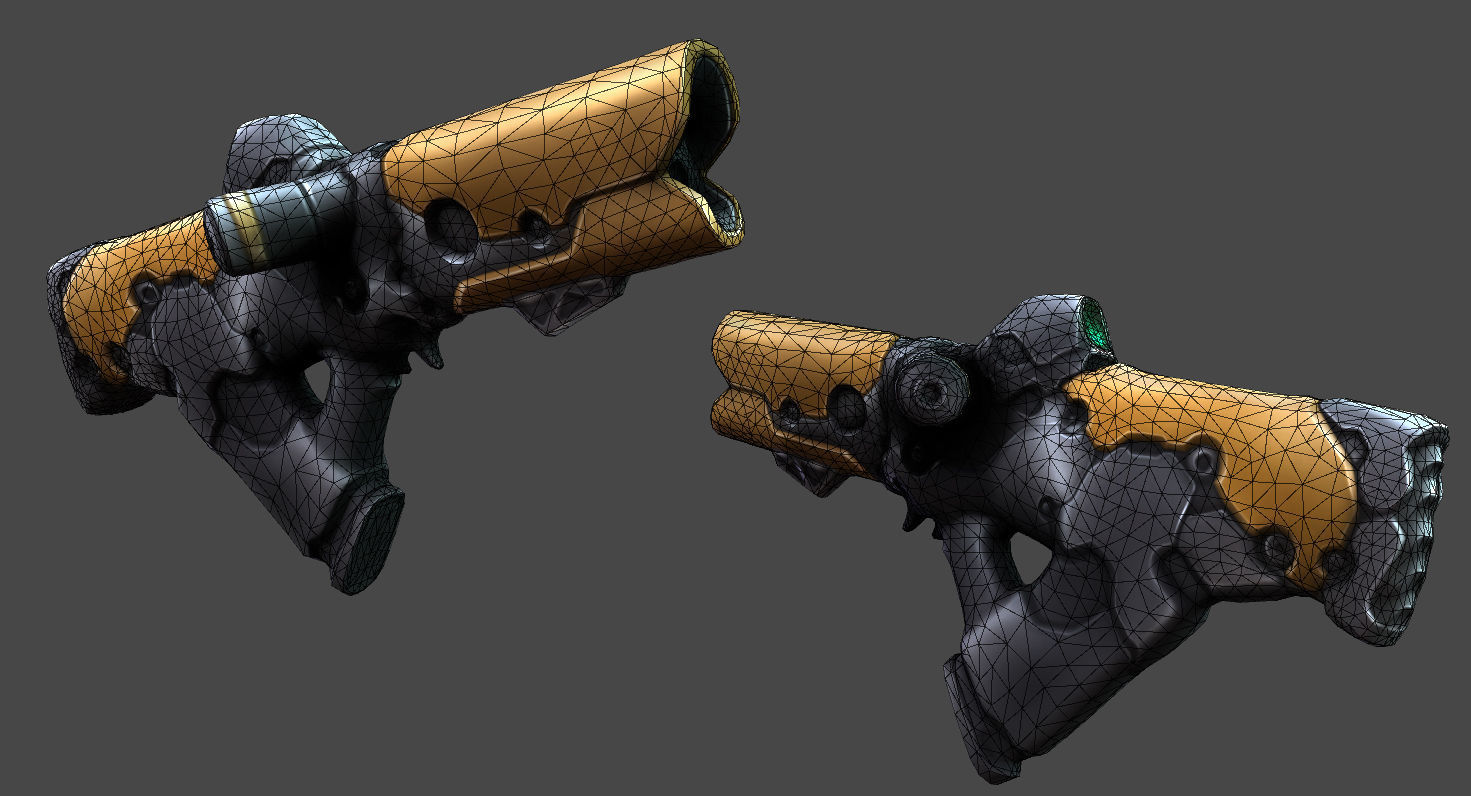 Soldier SciFi - 3 Characters - 2 Animation Sets Low-poly 3D model_13