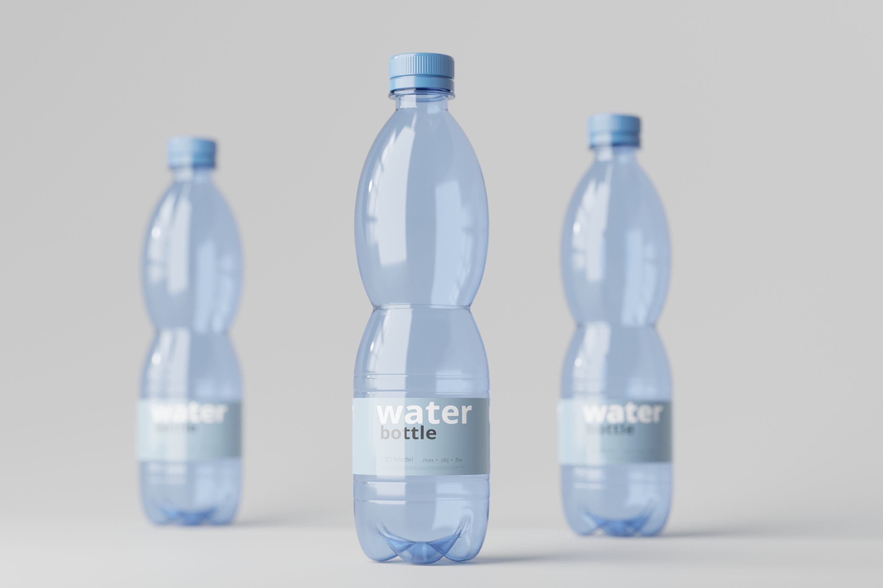 Water Bottle 3D model_5