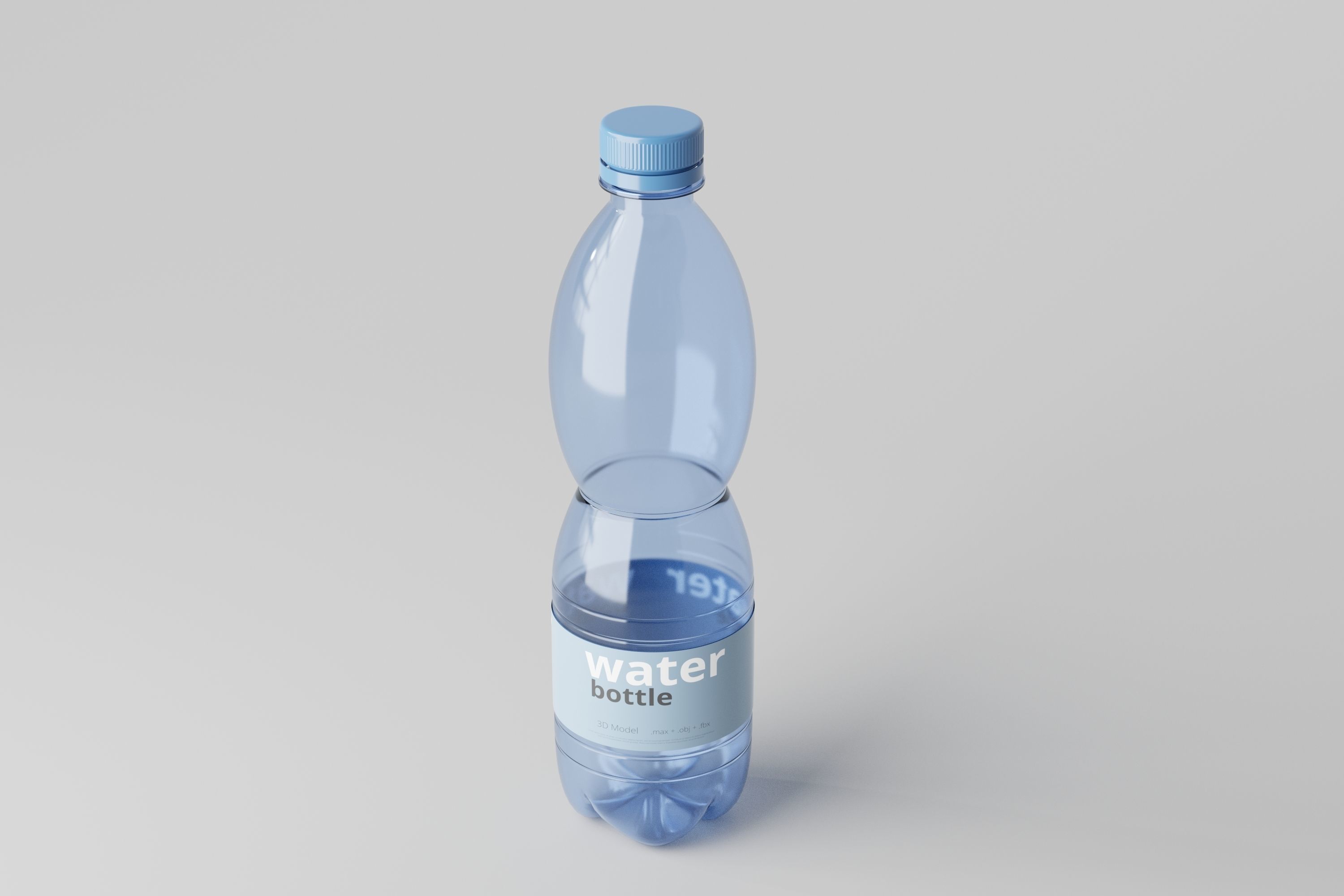 Water Bottle 3D model_2