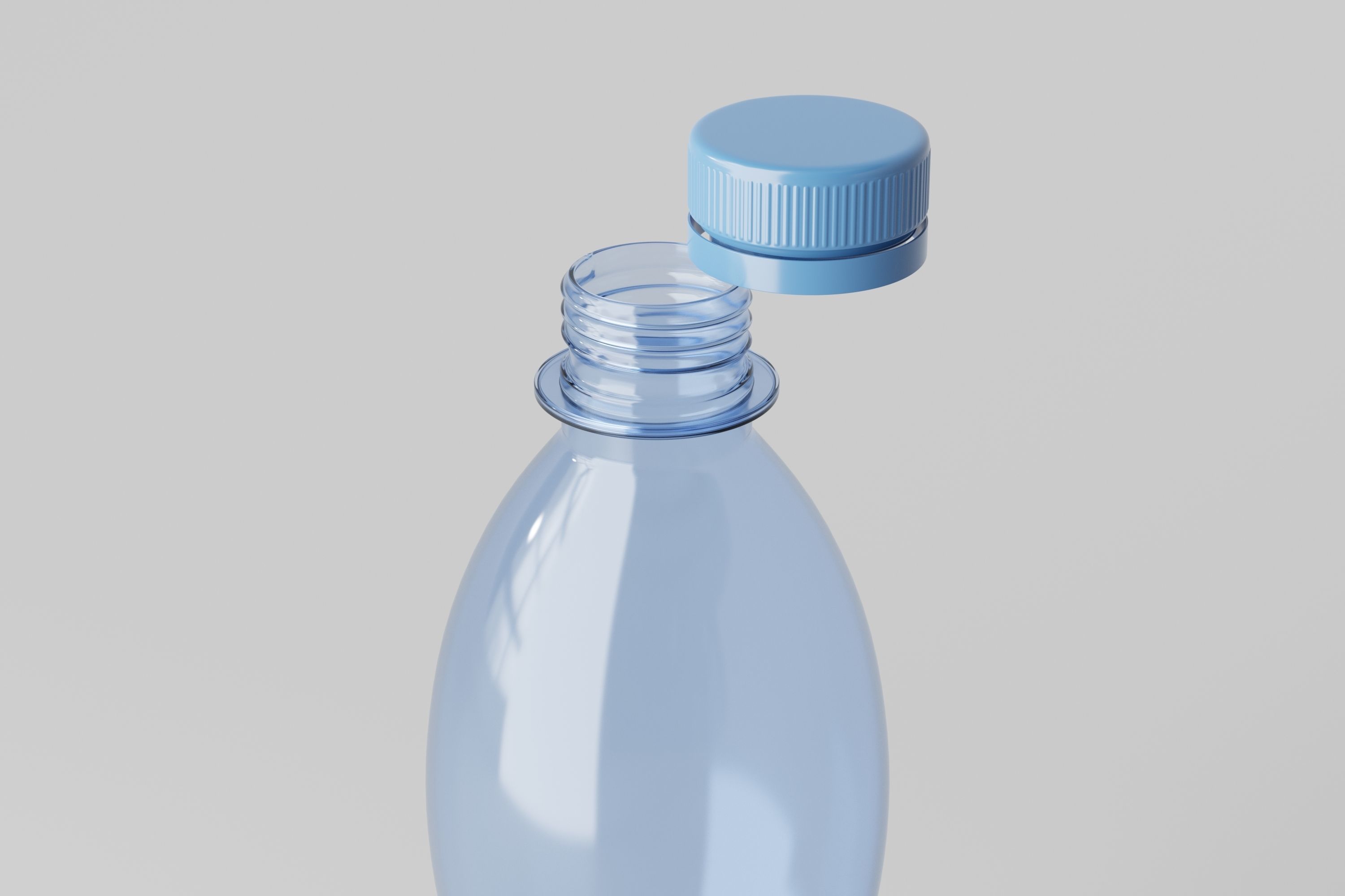 Water Bottle 3D model_3