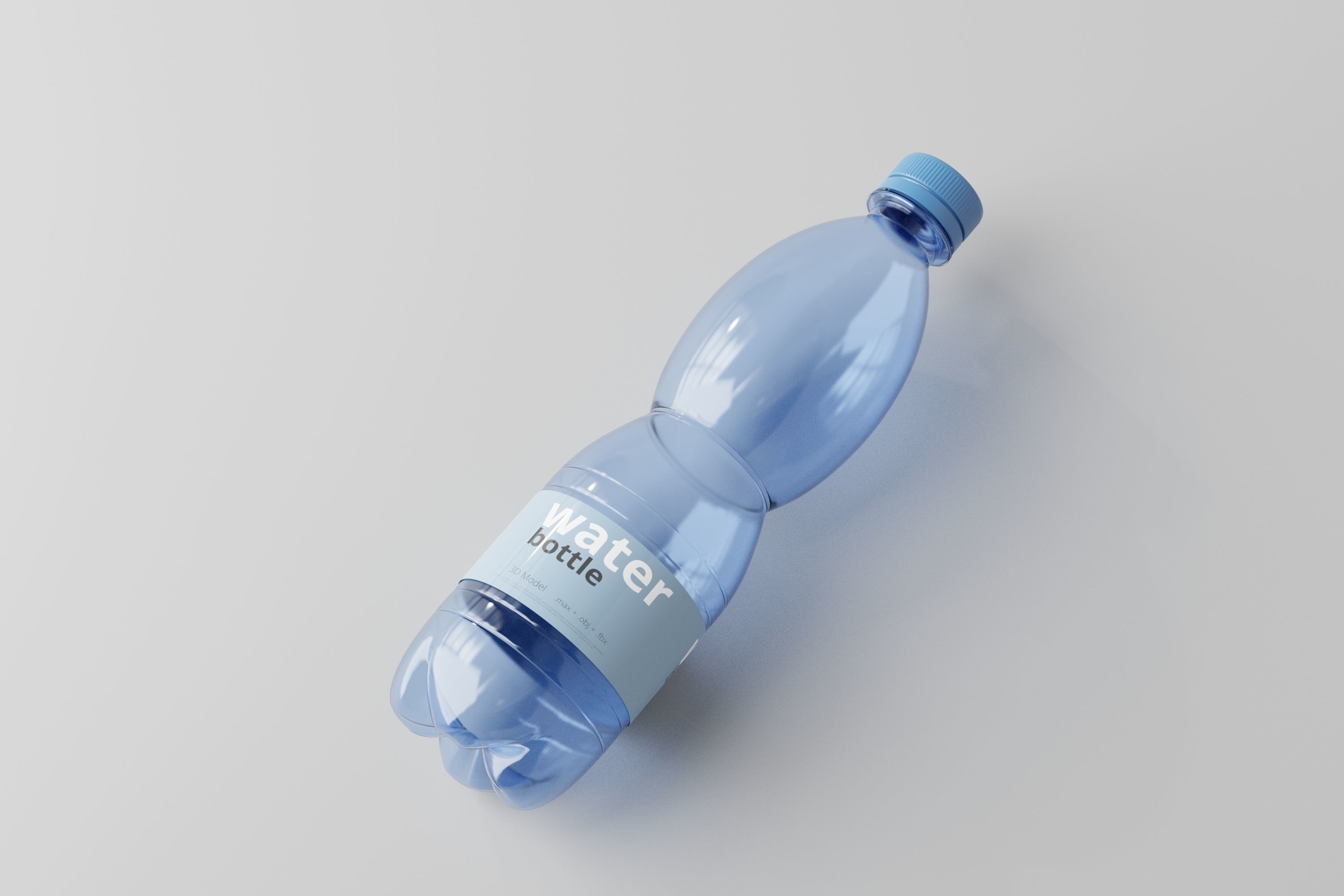 Water Bottle 3D model_4