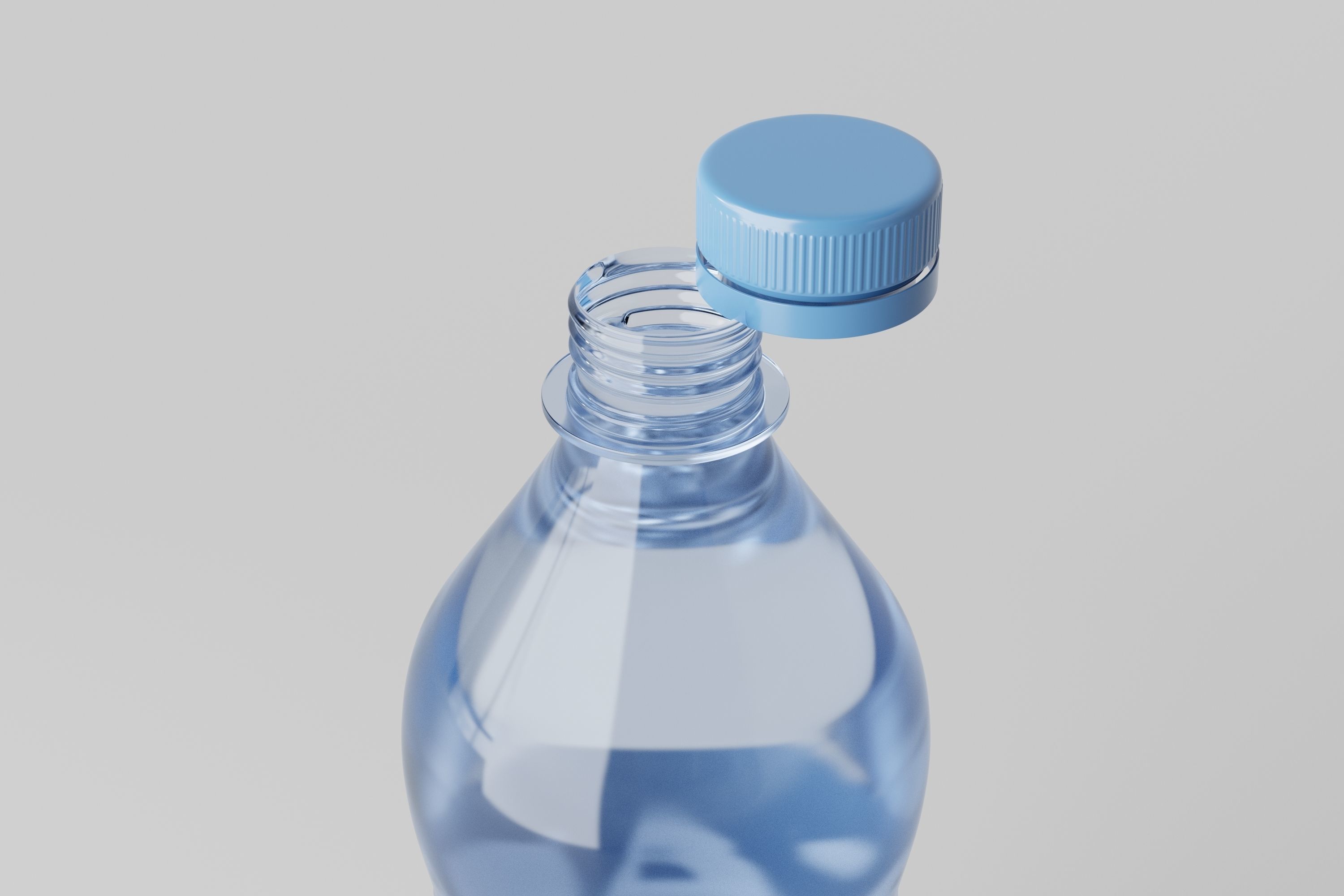 Water Bottle 3D model_3
