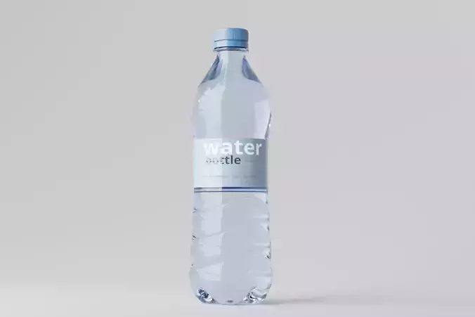 Water Bottle 3D model