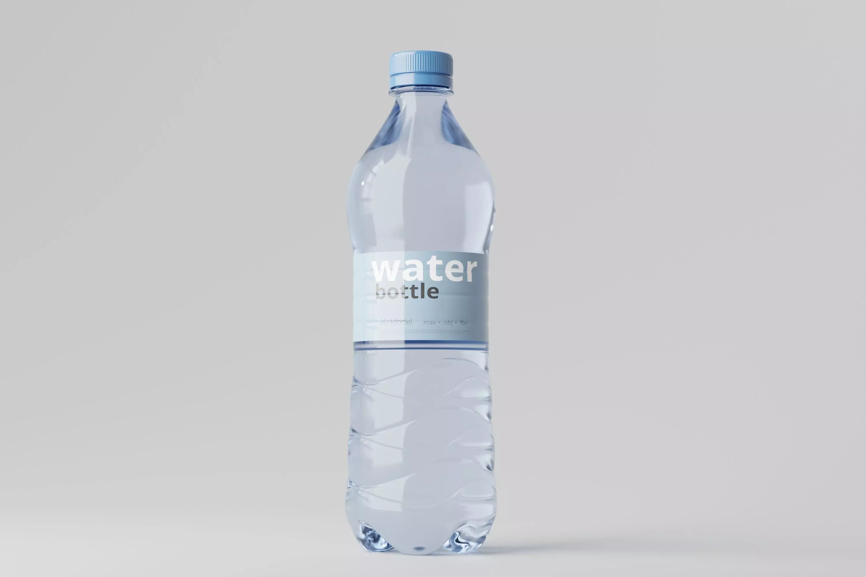 Water Bottle 3D model_0