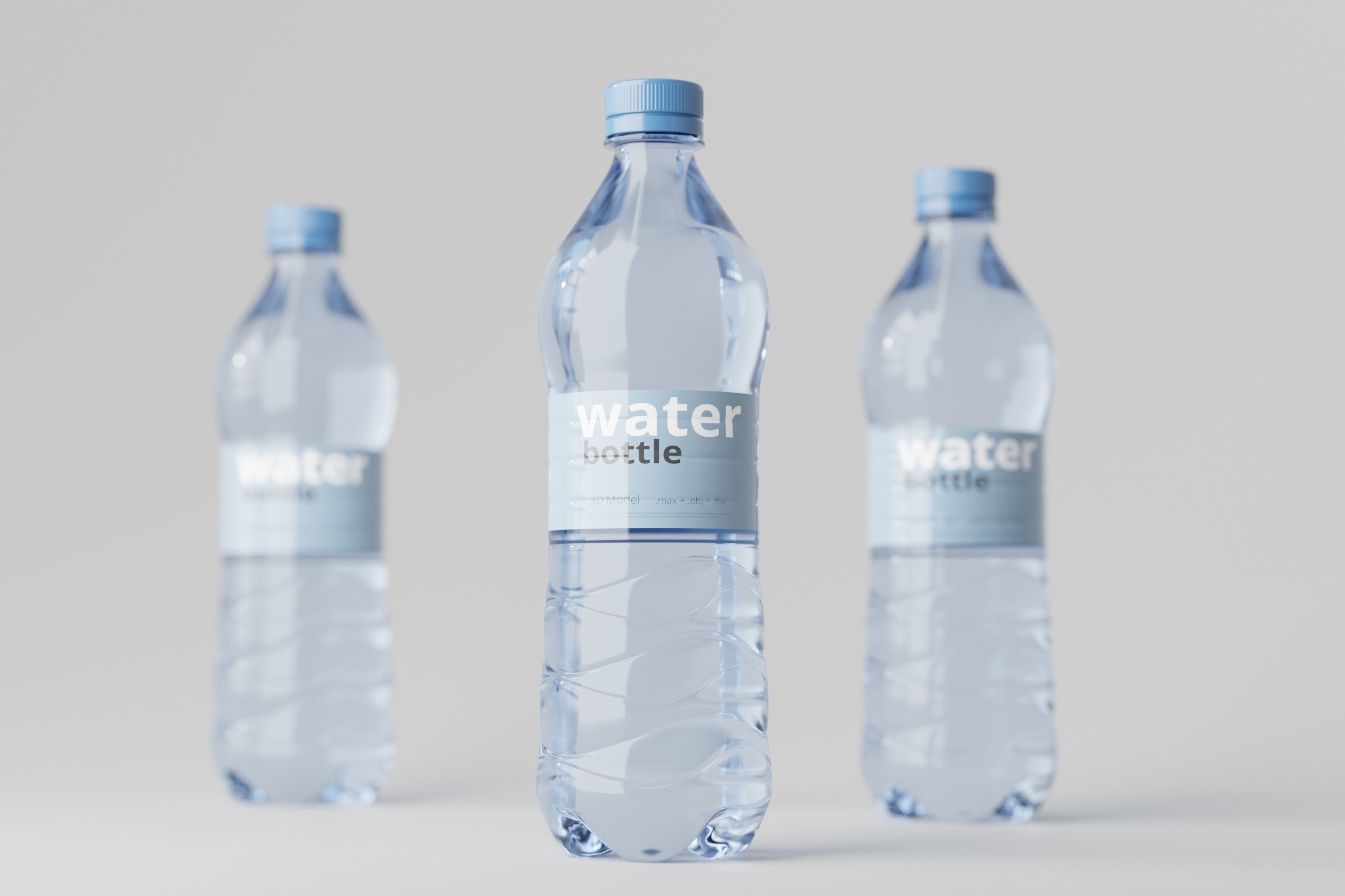 Water Bottle 3D model_5
