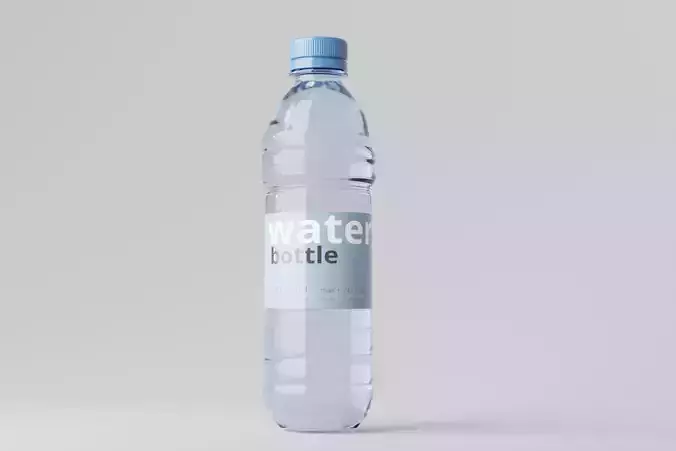 Water Bottle 3D model