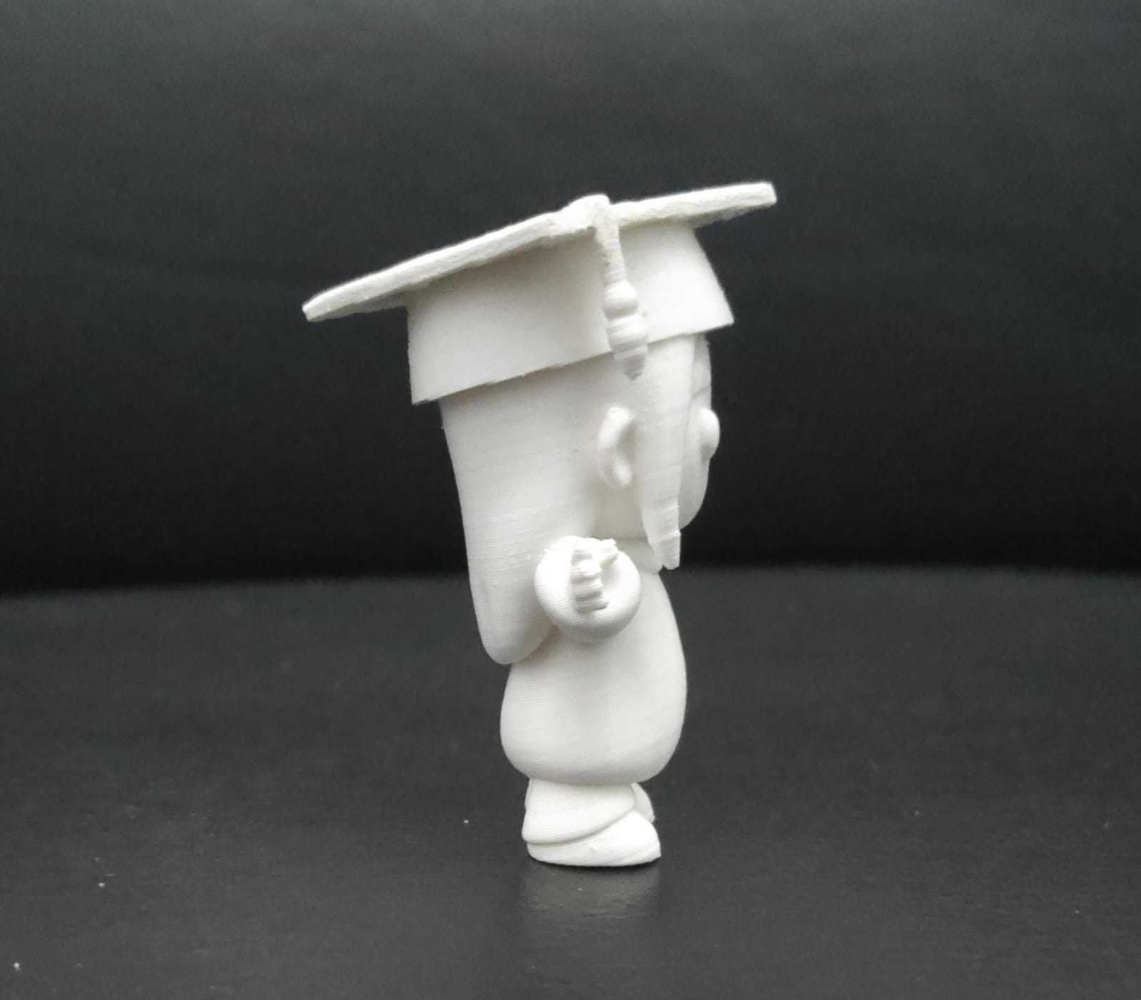 Girl Graduate 3D model 3D printable | CGTrader