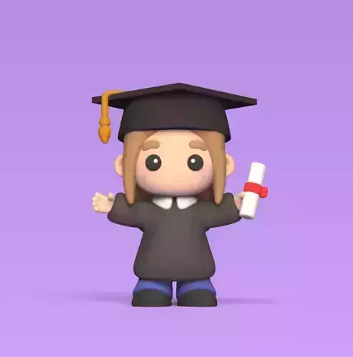 Girl Graduate 