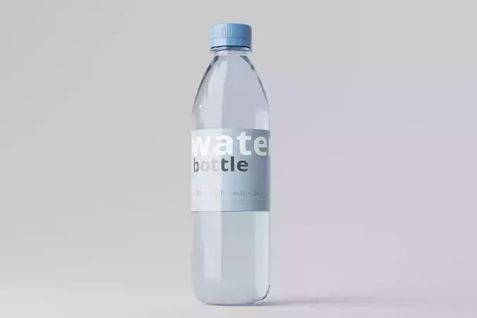 Water Bottle 3D model