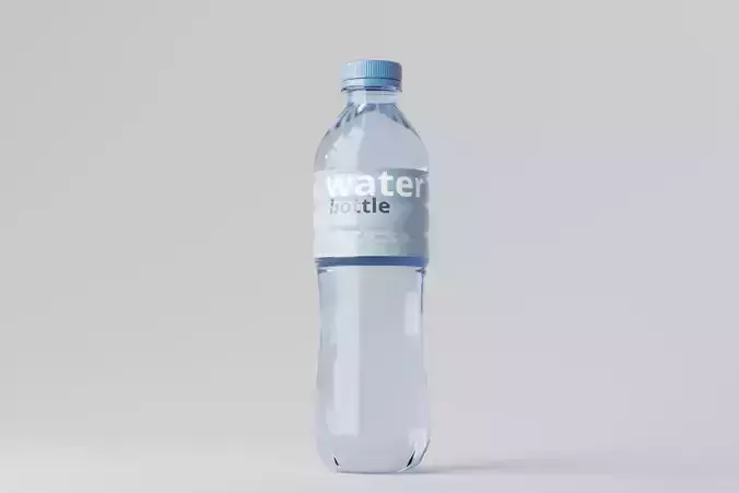 Water Bottle 3D model