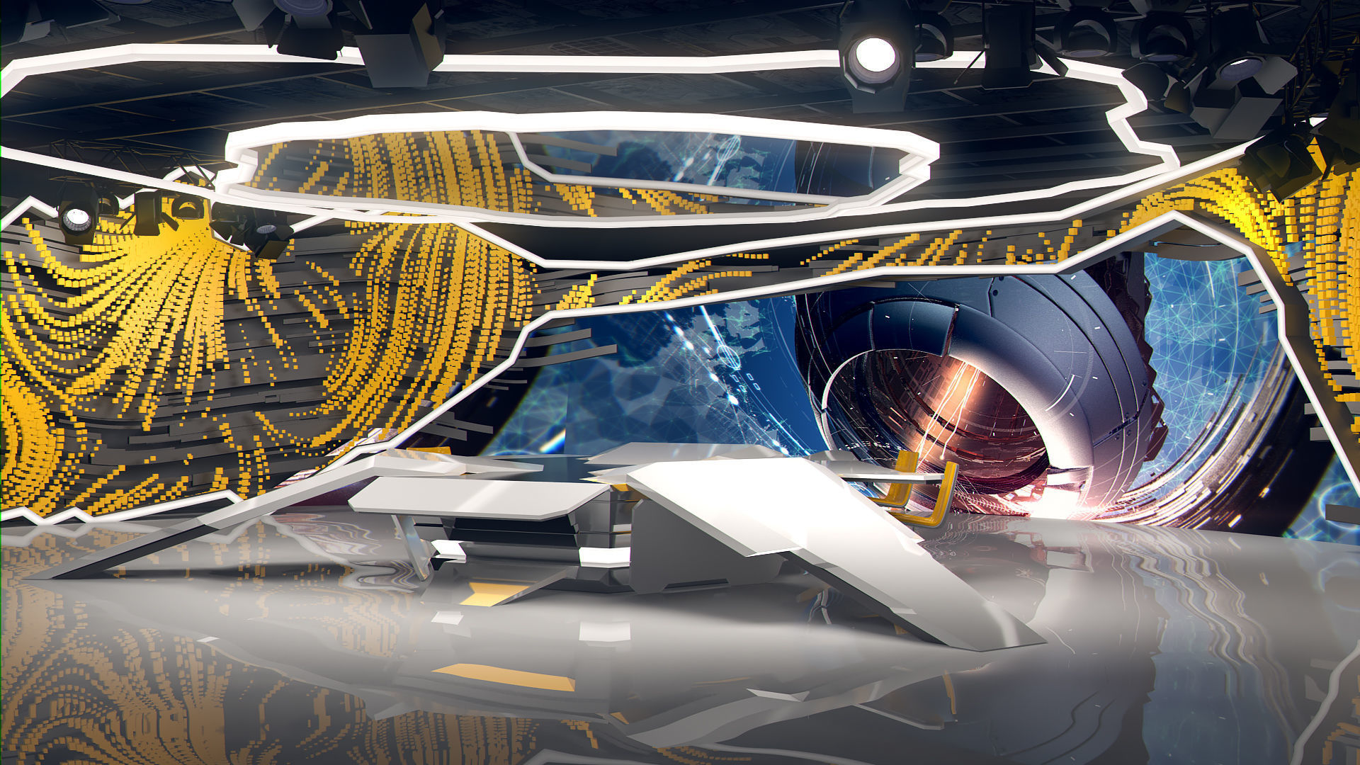 Virtual Studio 29 PBR Low-poly 3D model_3