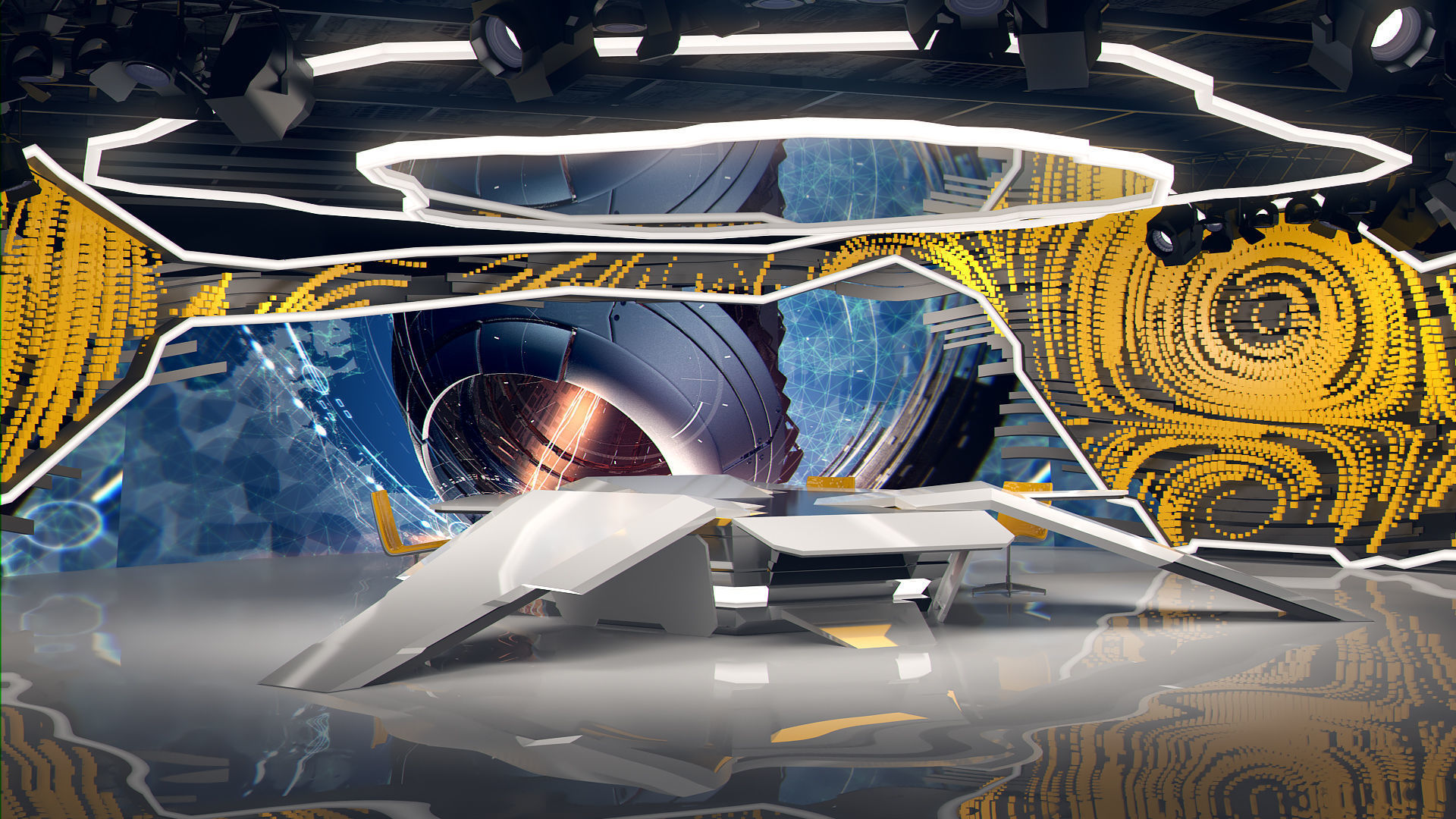 Virtual Studio 29 PBR Low-poly 3D model_2