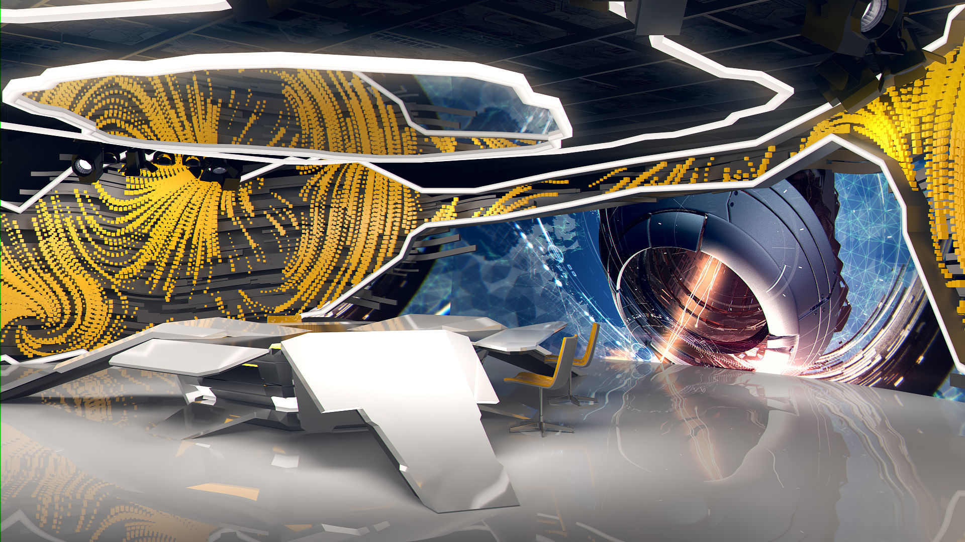 Virtual Studio 29 PBR Low-poly 3D model_5