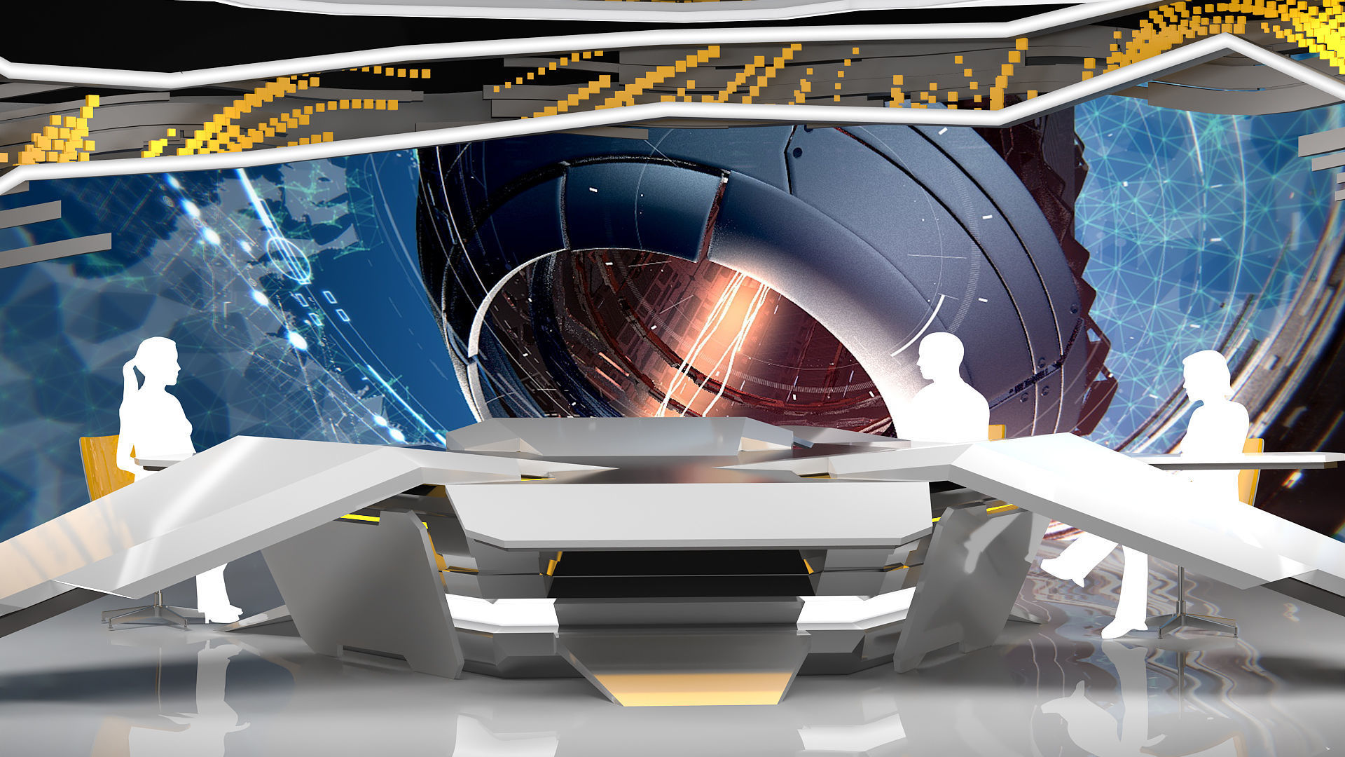 Virtual Studio 29 PBR Low-poly 3D model_15