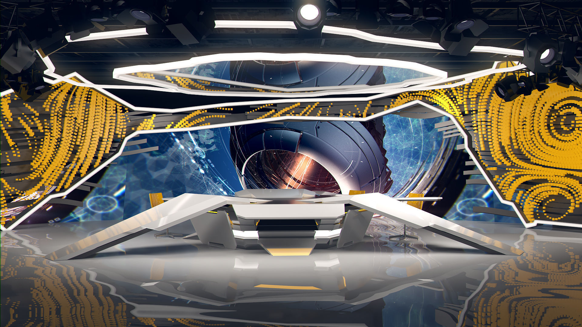 Virtual Studio 29 PBR Low-poly 3D model_1