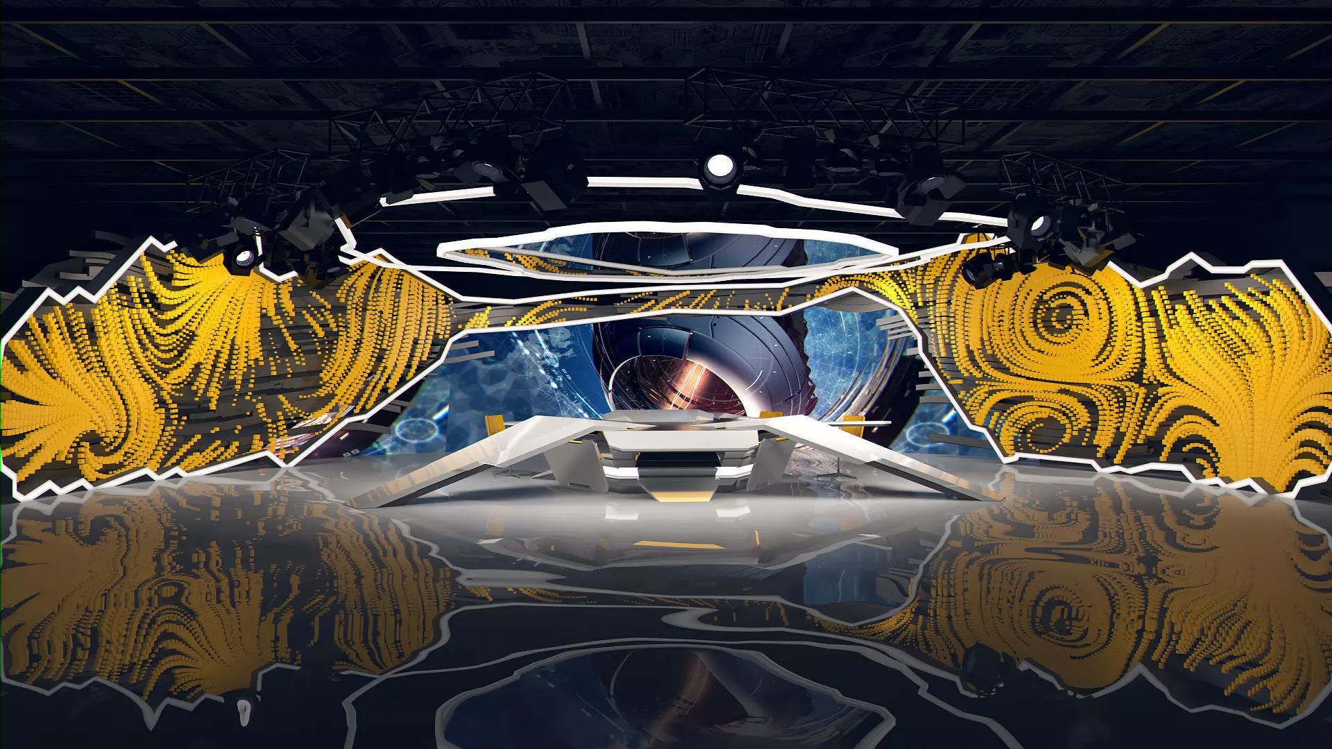 Virtual Studio 29 PBR Low-poly 3D model_0