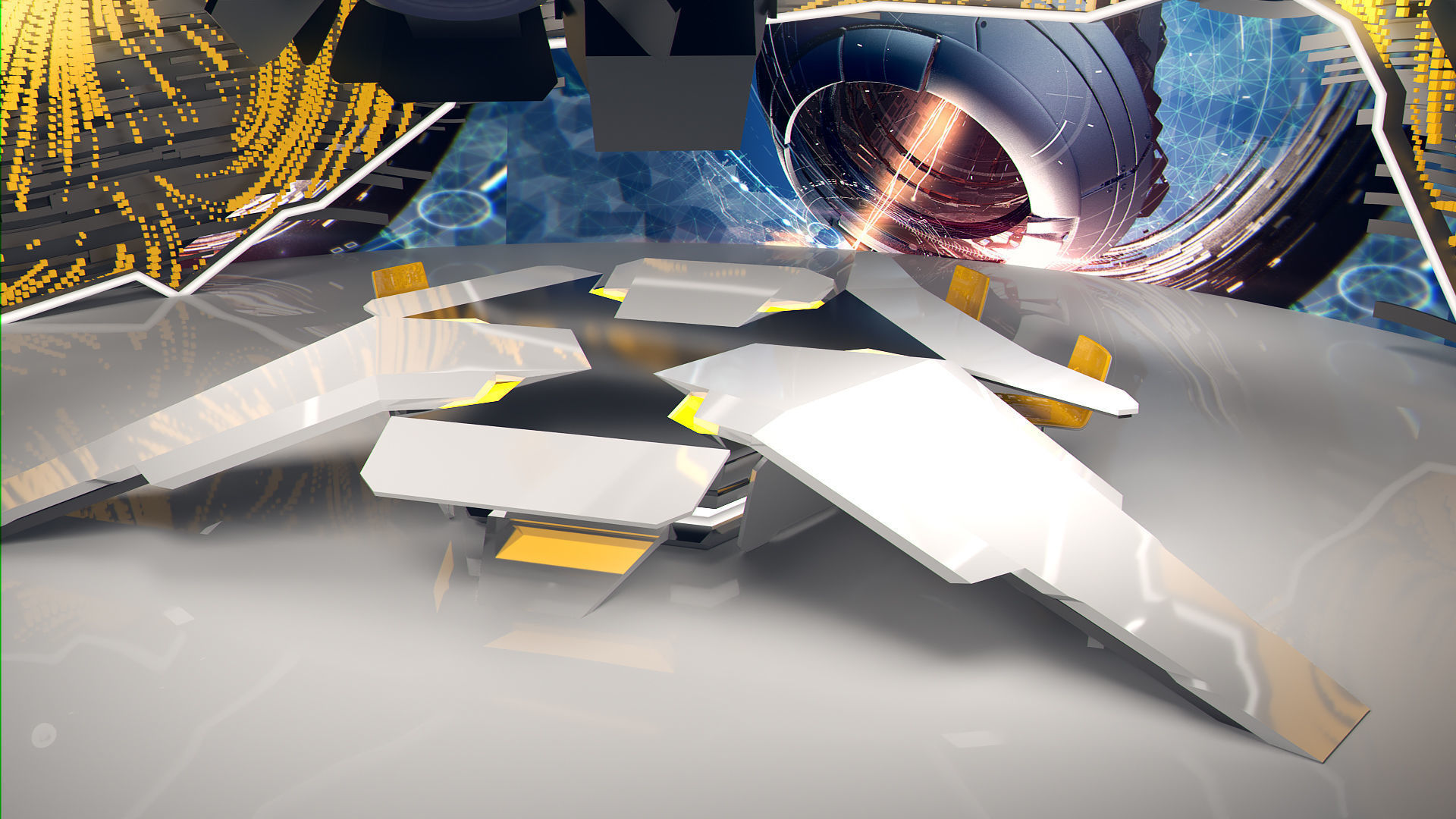 Virtual Studio 29 PBR Low-poly 3D model_6