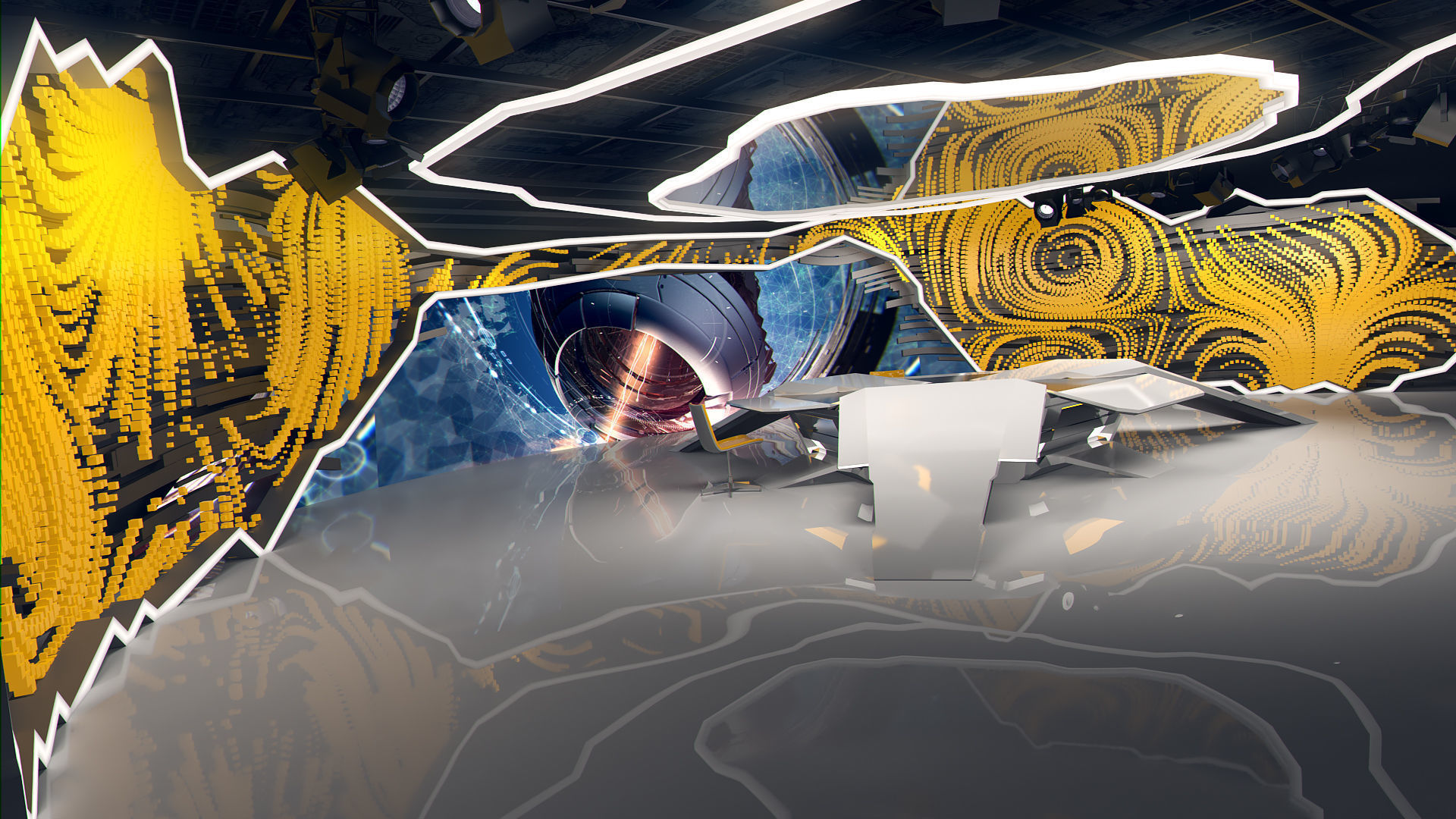 Virtual Studio 29 PBR Low-poly 3D model_8