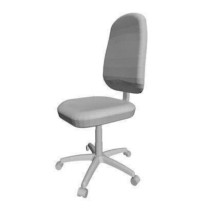 Office Chair Low-poly 3D model