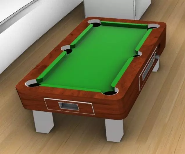 Mesa de Billar Free 3D model