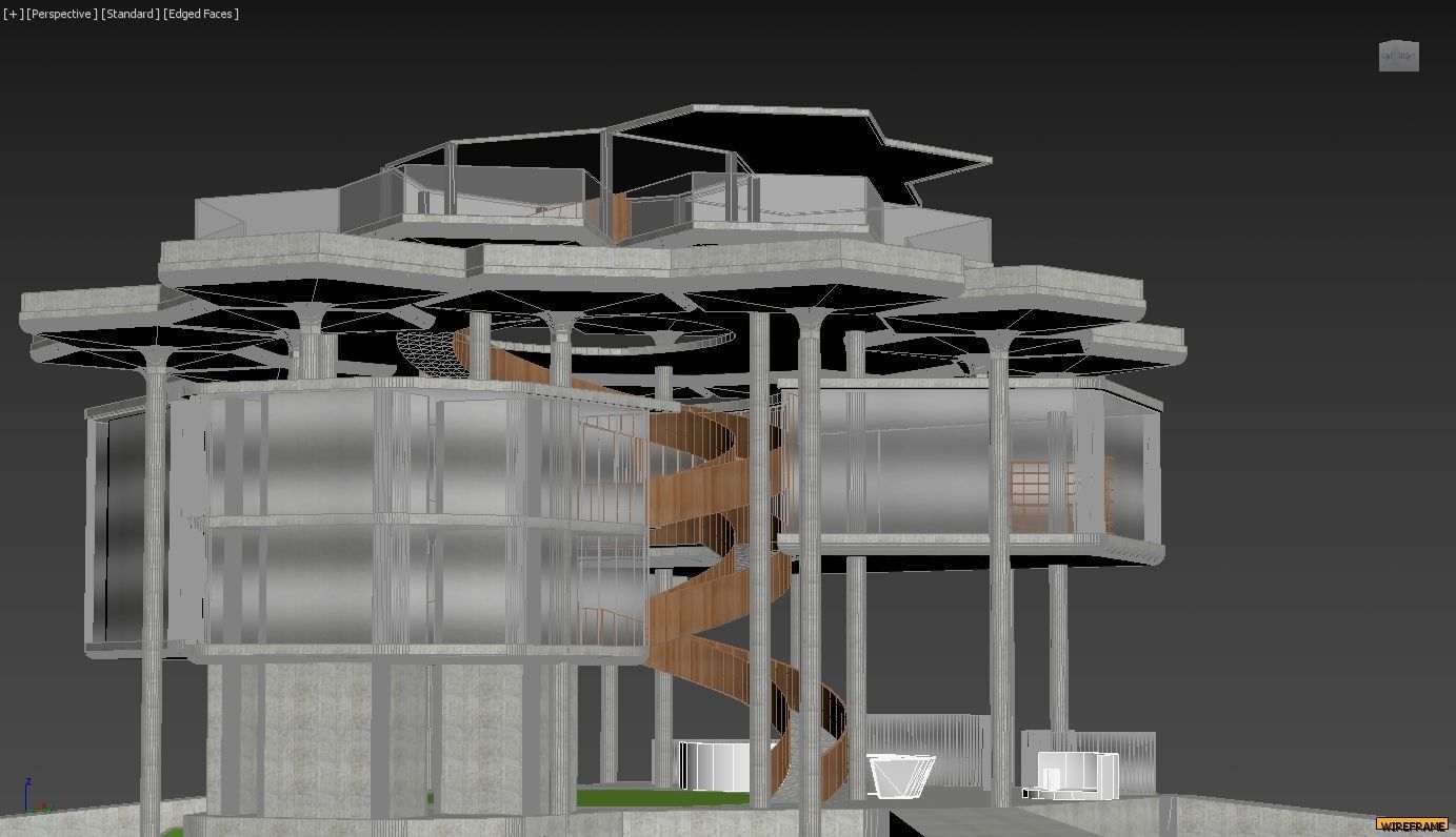 SOLAR ENERGY EXHIBITION CONCEPTUAL ARCHITECTURE DESIGN 3D model_7