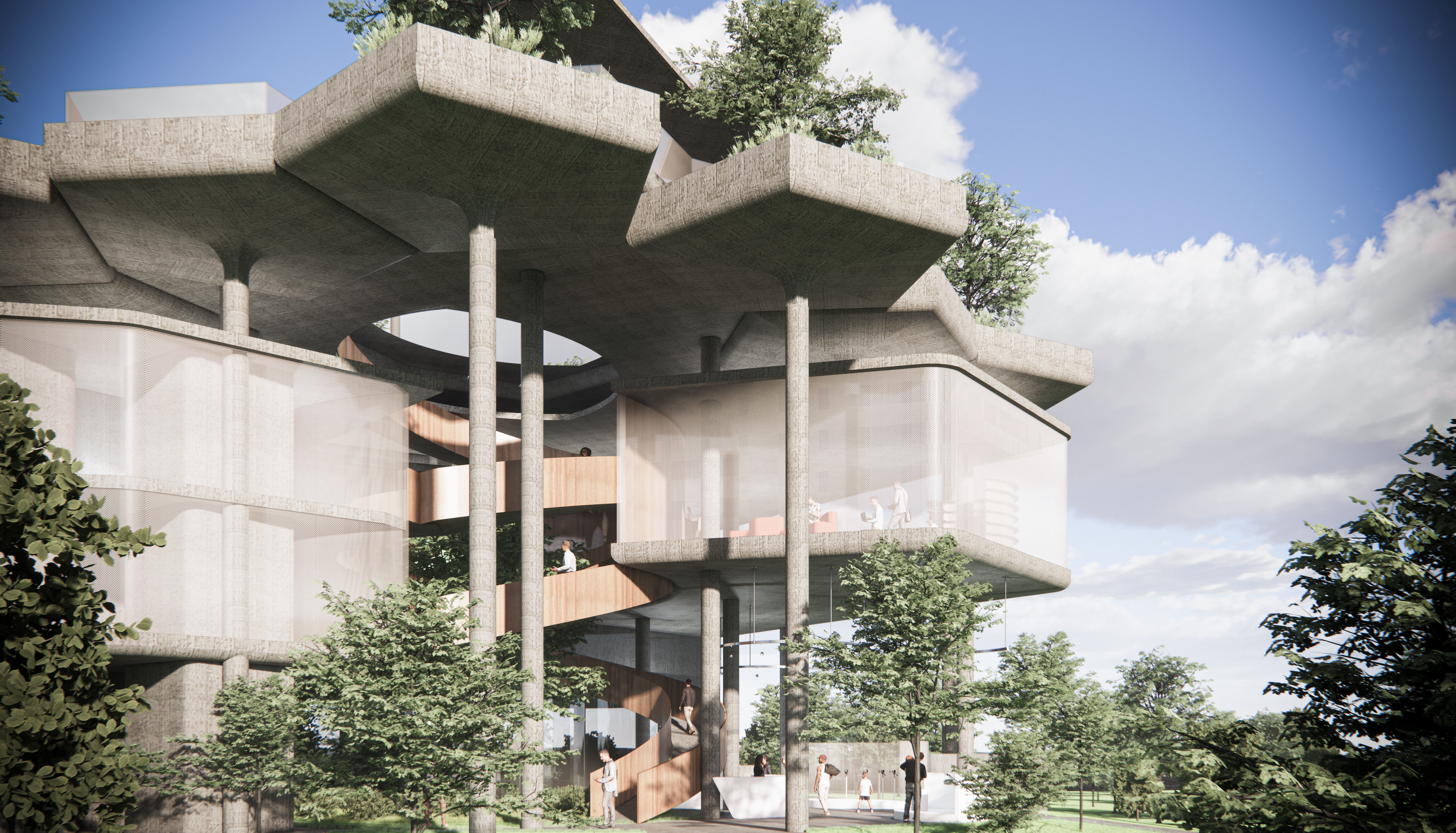 SOLAR ENERGY EXHIBITION CONCEPTUAL ARCHITECTURE DESIGN 3D model_5