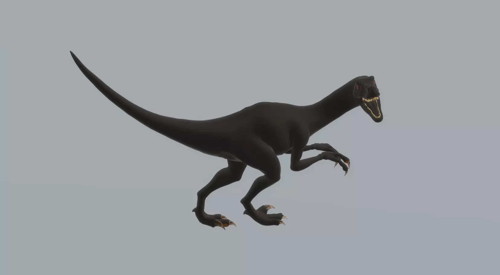Velociraptor dinosaur Free 3D print model