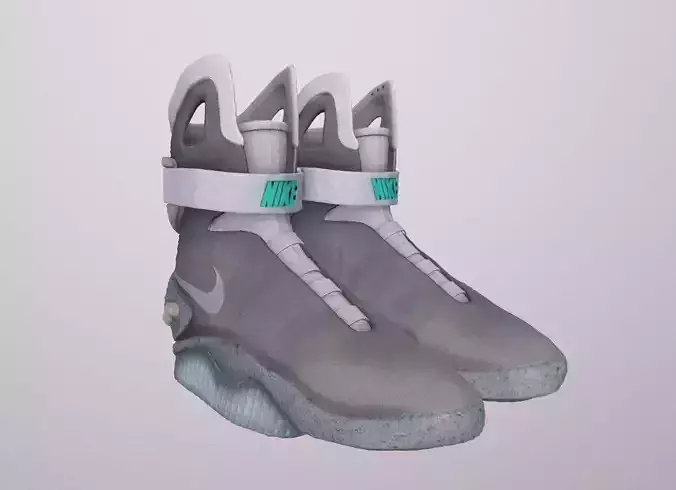 NIKE AIR MAG SHOES PBR Low-poly 3D model