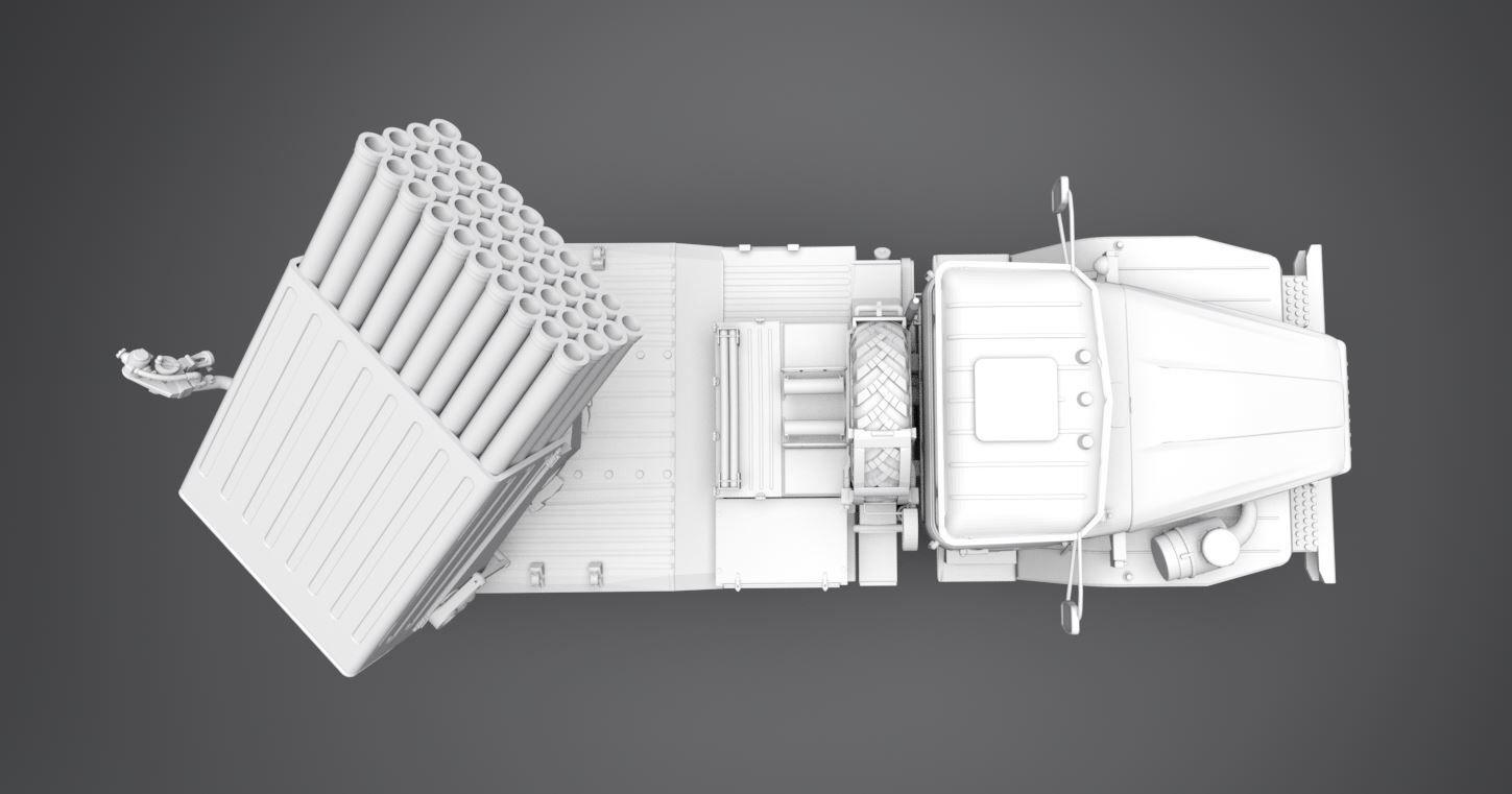 BM21 Grad Scale model 3D print model_2